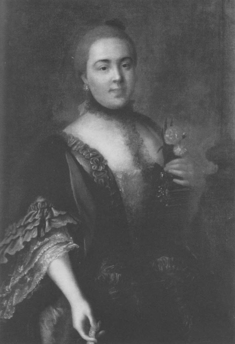 Елизавета Романовна Воронцова. А.П. Антропов. 1762 г.