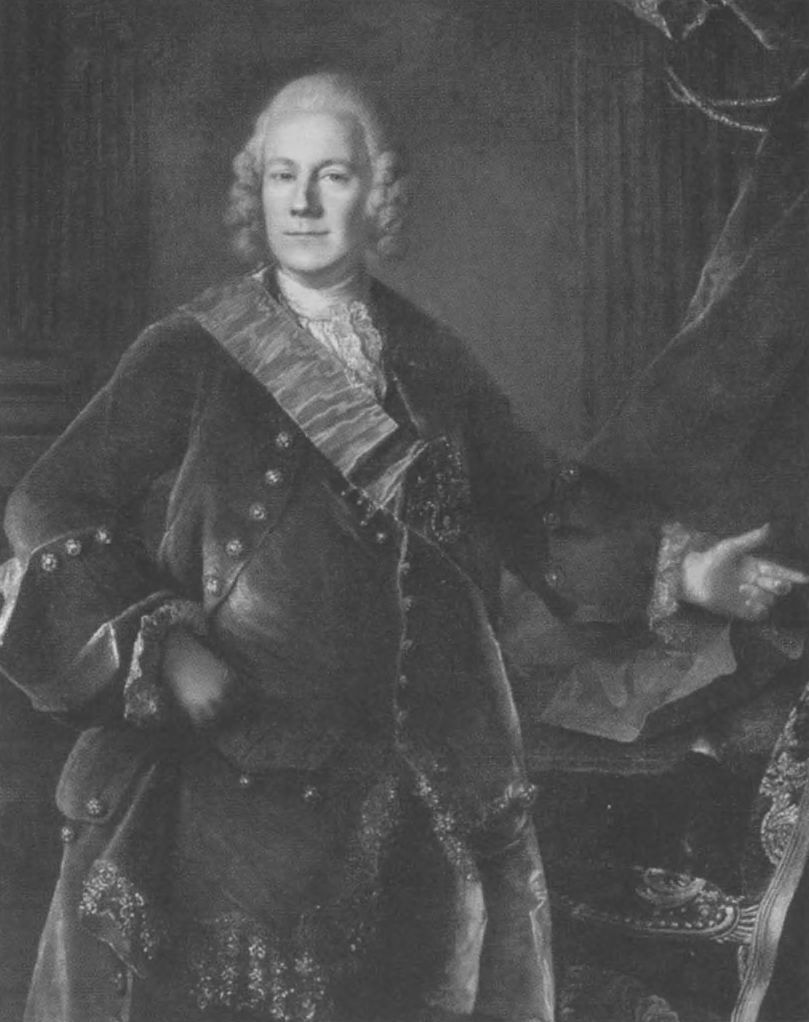 Граф Алексей Петрович Бестужев-Рюмин. Л. Токке. 1757 г.