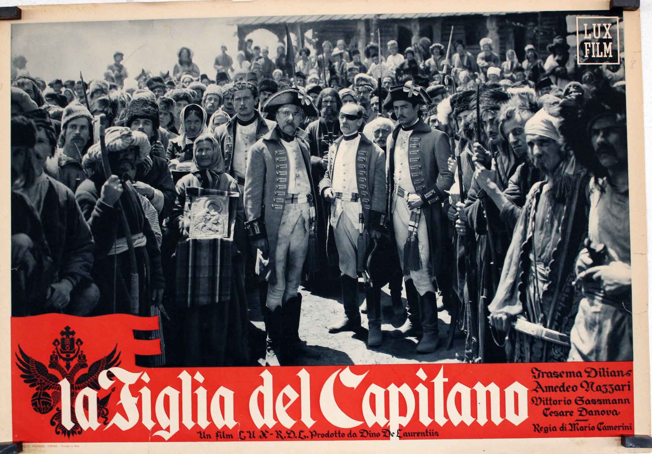 Постер к фильму Капитанская дочка / La figlia del capitano (Италия, 1947)