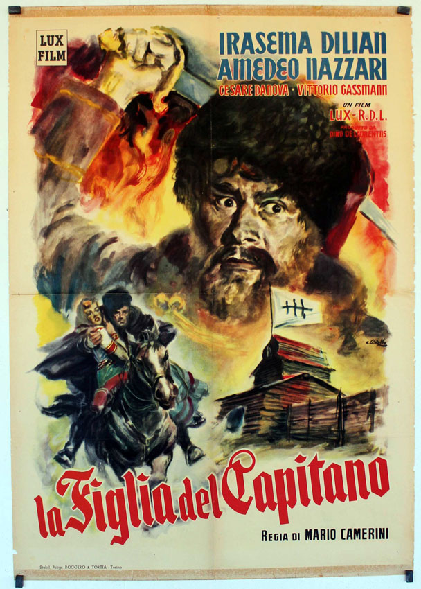 Постер к фильму Капитанская дочка / La figlia del capitano (Италия, 1947)
