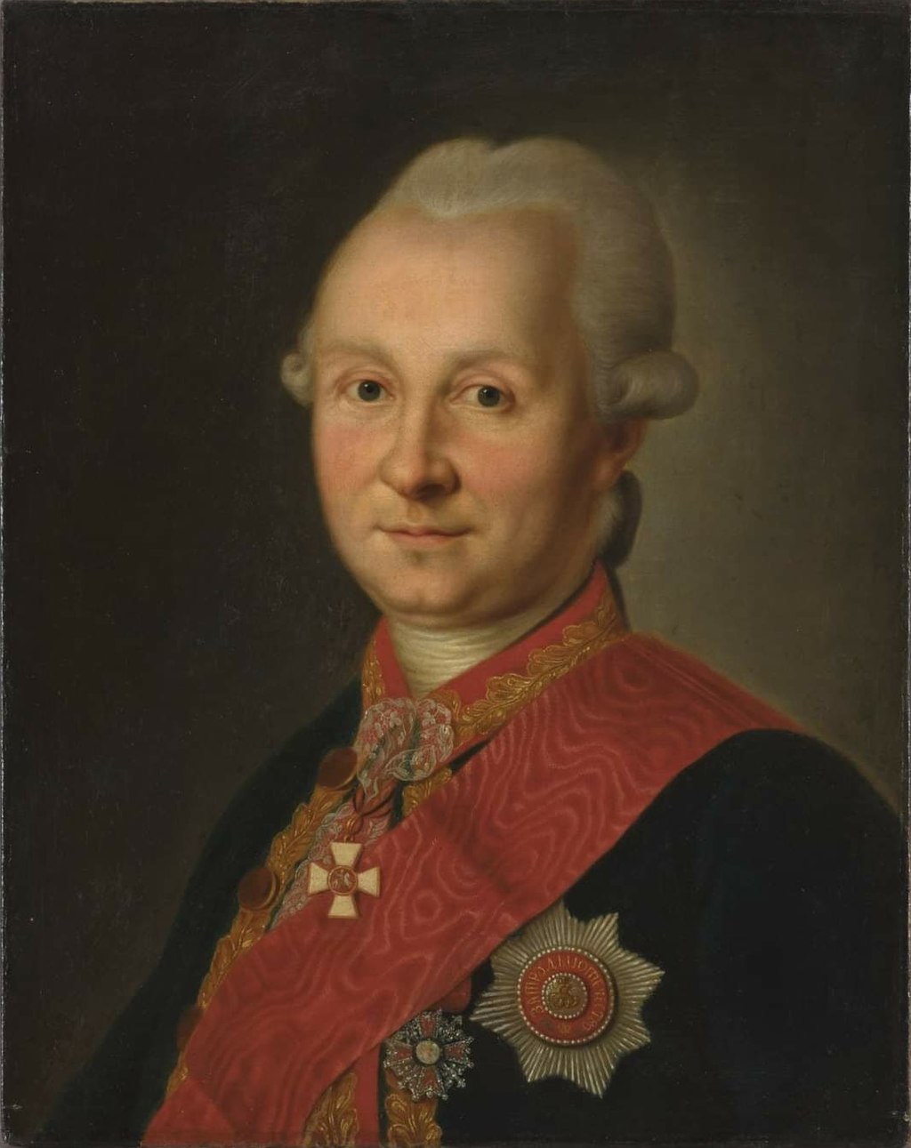 Иван Иванович Михельсон. Портрет работы неизвестного художника, не ранее 1778 г.