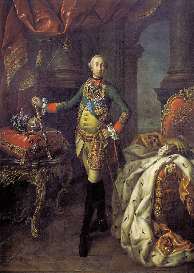А.П. Антропов. Портрет Петра III. 1762 г.