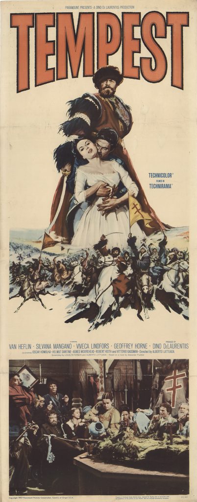 Постер к фильму «Буря» / La tempesta (Италия, 1958)