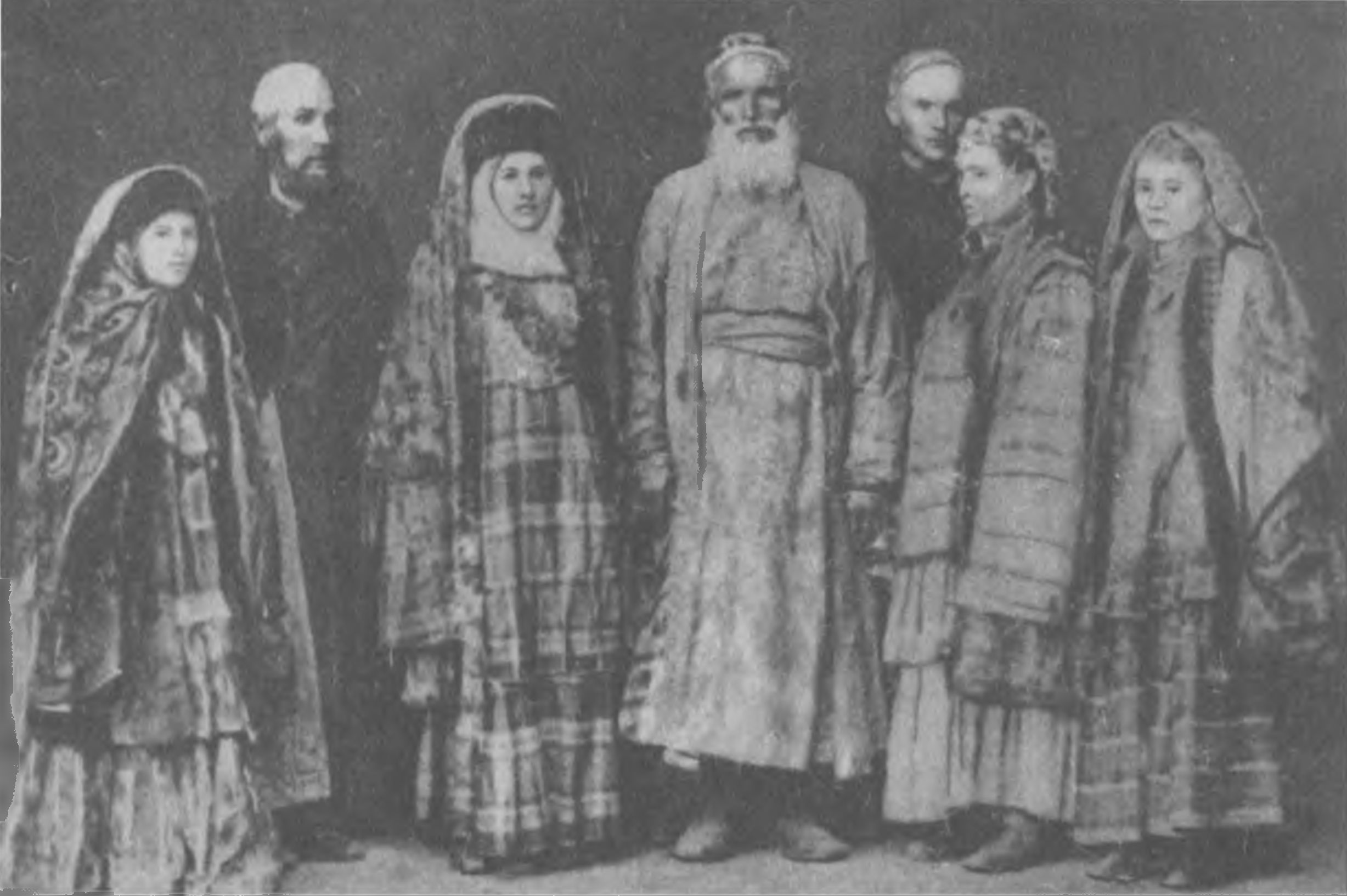 Казанские татары. Фото 1860-х гг.