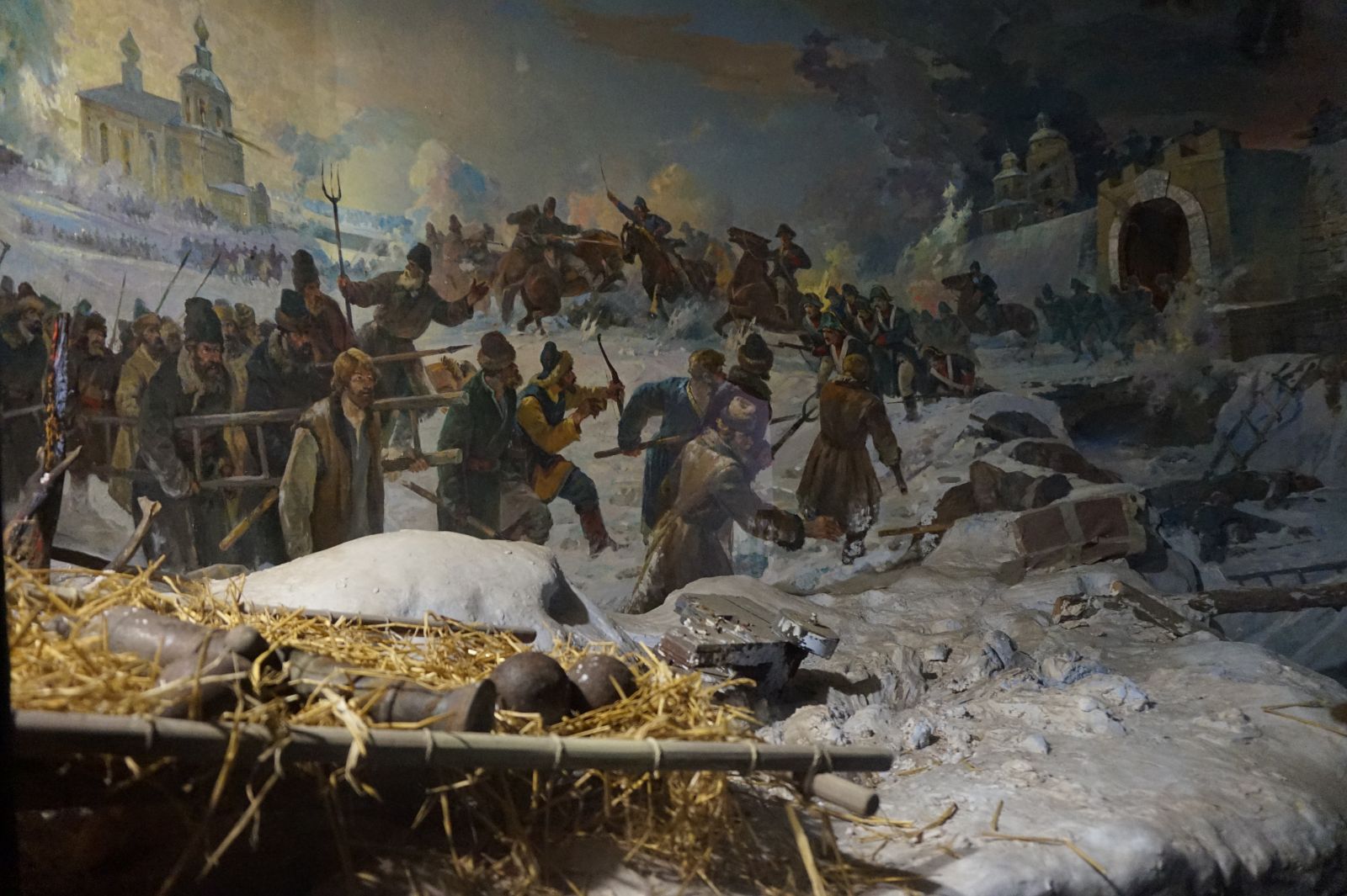 Экспозиция «Крестьянская война 1773—1775 годов под предводительством Е.И. Пугачева», музей Оренбурга