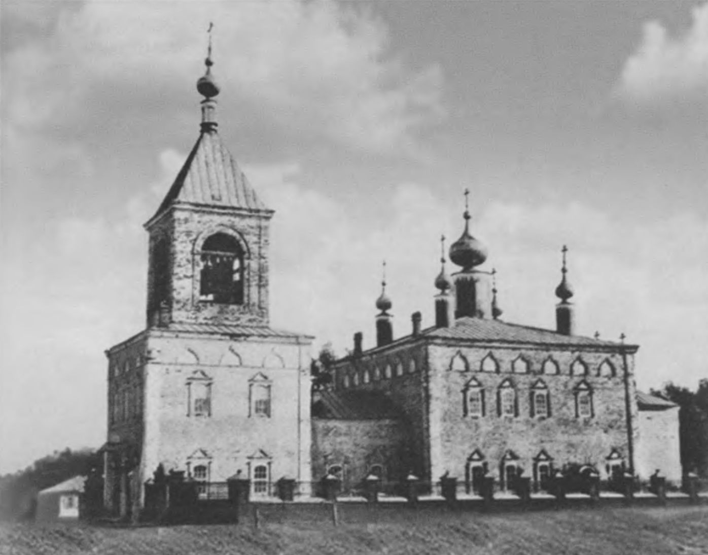 Собор Архангела Михаила в Яицком городке — цитадель, так и не покорившаяся Пугачеву. Фото начала XX в.